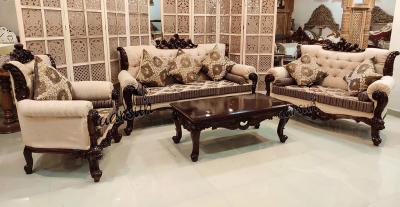 WOODEN SOFA